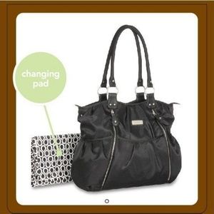 Carter's Black Diaper Bag
